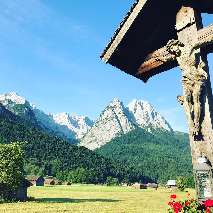 גראינאו Ferienwohnungen Zugspitze מראה חיצוני תמונה